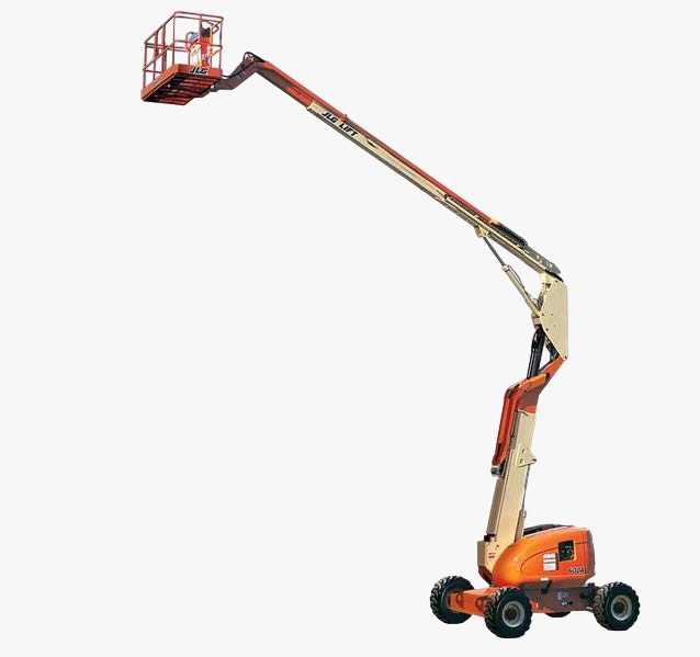 Grúa National Crane en operación